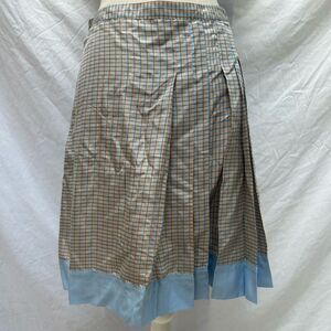 Club Monaco Silk Skirt Cheerleader Pleated Sz 2 Preppy Academia